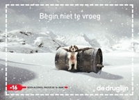 Postkaart Begin niet te vroeg